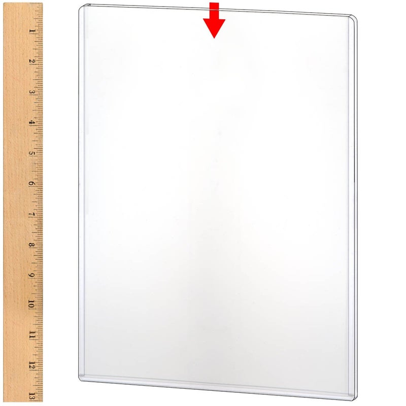 STORE SMART StoreSMART - Clear Rigid Toploaders - 9" x 12" - HPP9X12-5 - Image 2